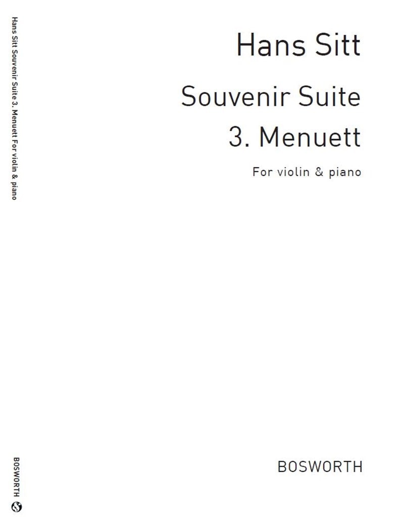 Menuet Souvenir Suite Op.105/3